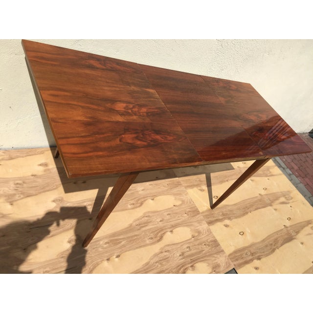 Wood Fold-Out Dining Table, 1950s For Sale - Image 7 of 17