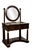 Antique Empire Style Dressing Table in Mahogany with Marble Top, 1800s For Sale