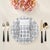 Radiating a brilliant, multi-faceted energy through its precise geometric pattern, these Bougie Diamonds Dinner Napkins...