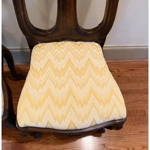 1980s Italian Rococo Style Dining Chairs - Set of 6 For Sale - Image 14 of 18