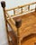 Vintage Scorched Bamboo Four Tier Bookshelf Etagere For Sale - Image 9 of 10