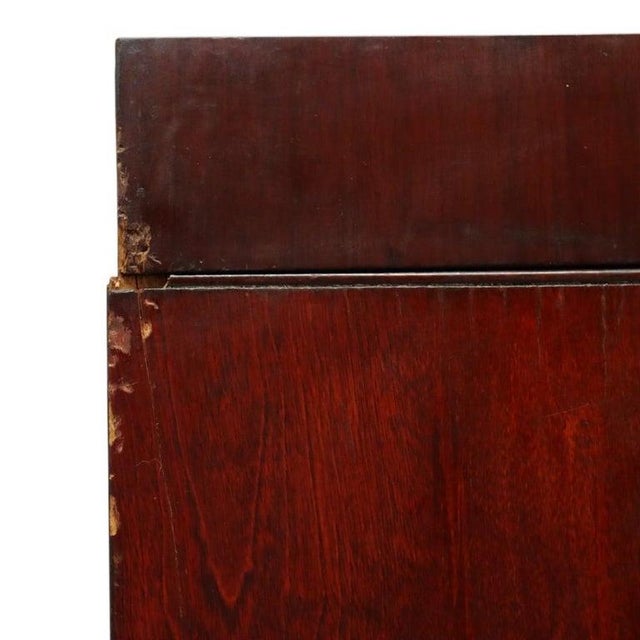 Danner Arts & Crafts Mahogany 3-Stack Sliding Door Barrister Bookcase C1920 For Sale - Image 10 of 10