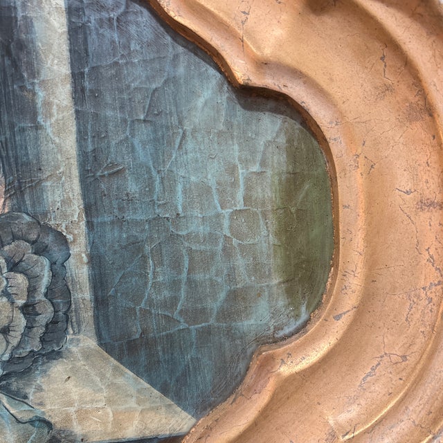 1990s Ian Logan Vintage Toleware Tray For Sale - Image 5 of 7
