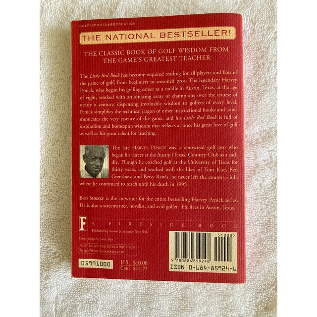 Illustration Harvey Penick’s Little Red Book / Lessons and Teaching From a Lifetime in Golf For Sale - Image 3 of 3