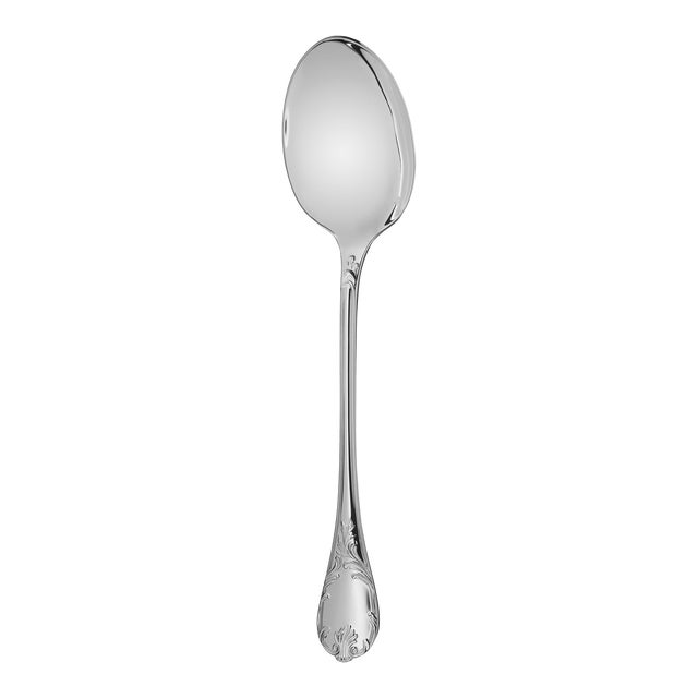 Christofle Silver Plate Marly Serving Spoon For Sale
