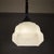 Art Deco White Opaline Glass Hanging Lamp, 1940s For Sale - Image 3 of 11