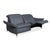 Himolla 1065 Leather Two-Seater Blue Grey Electric Function Sofa For Sale - Image 4 of 18