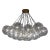 Gold Cloud 250 Chandelier by Schwung For Sale - Image 8 of 8