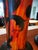 Marbled Enameled Glass Poppy 1910 Vases by Legras , 1890s, Set of 2 For Sale - Image 9 of 11