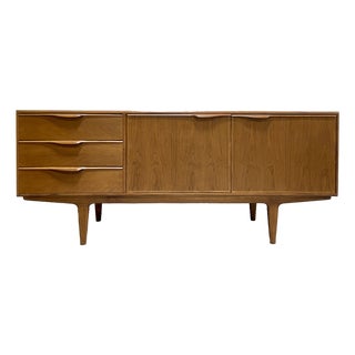 Funky Sculptural Mid Century Modern Styled Credenza | Teak Media Stand | Handmade Sideboard For Sale