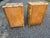 1970s Pair of Vintage Burnt Bamboo Night Stands For Sale - Image 10 of 11