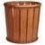 Vintage Paper Basket by Hans J. Wegner for Aarhus City Hall, Oak, Denmark, 1940s For Sale - Image 13 of 13