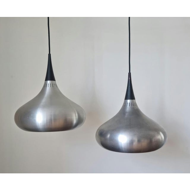 Fog & Mørup Mid-Century Orient Pendants Orient by Jo Hammerborg for Fog & Mørup, Denmark, 1968, Set of 2 For Sale - Image 4 of 15