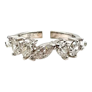 1.78 Ct Mixed Shape Diamond Band Size 6