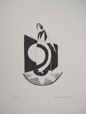 Sonia Delaunay, Robe Graphique Art Deco, Lithograph