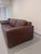 Natuzzi Gregory Italian Leather Sofa & Matching Lounge Chair - Model 2191/1834 For Sale - Image 9 of 17