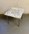 Vintage Mid Century Modern Marble Table With Chrome Legs For Sale - Image 9 of 11