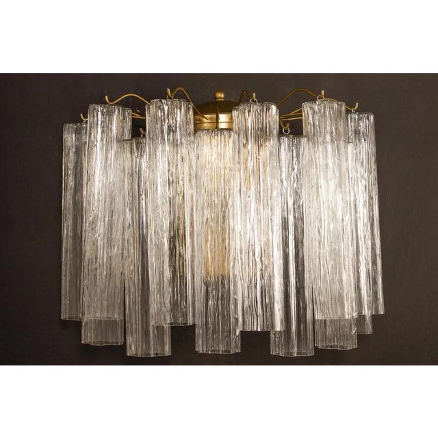 Murano Glass Tronchi Sconce, 1970s For Sale - Image 4 of 18