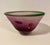 2000 Peter Viesnik Auckland, New Zealand Matt Finish Murini Art Glass Bowl Aprox. dimensions: 3.1"H x 5.5" diameter Very...