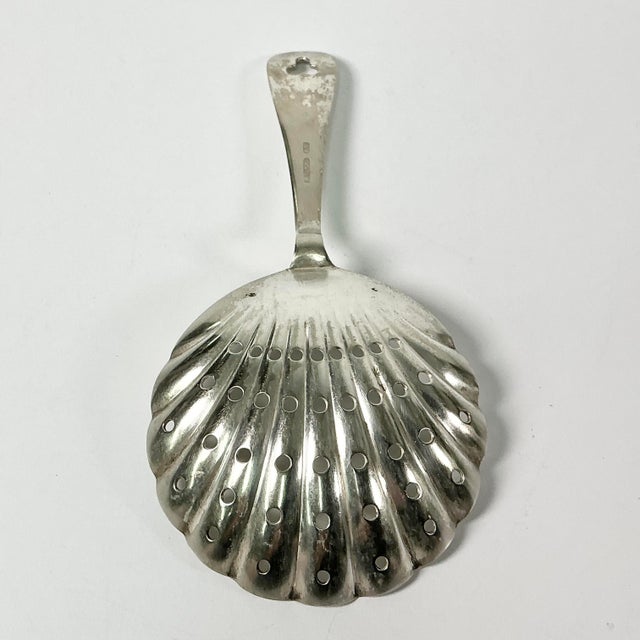 Late 1800s Antique Barbour Silver Co Shell Shaped Silverplate Serving Spoon. For Sale - Image 10 of 10