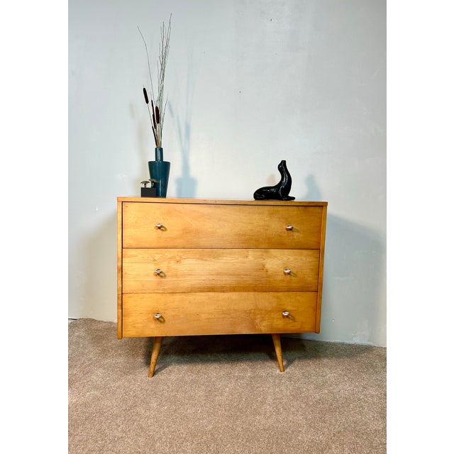 Wood 1950s Paul McCobb Planner Group Chest, Attributed For Sale - Image 7 of 8