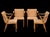 Set of Four Axel Larsson Model 1522 Armchairs for Bodafors, Swedish Modern, 1930s For Sale - Image 11 of 14