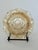1930s Iris Marigold Depression Glass Serving Bowl For Sale - Image 4 of 4