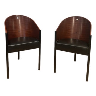1980s Costes Chairs Attributed to Philippe Starck(Pair) For Sale