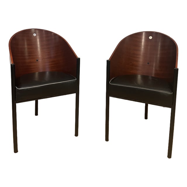 1980s Costes Chairs Attributed to Philippe Starck(Pair) For Sale