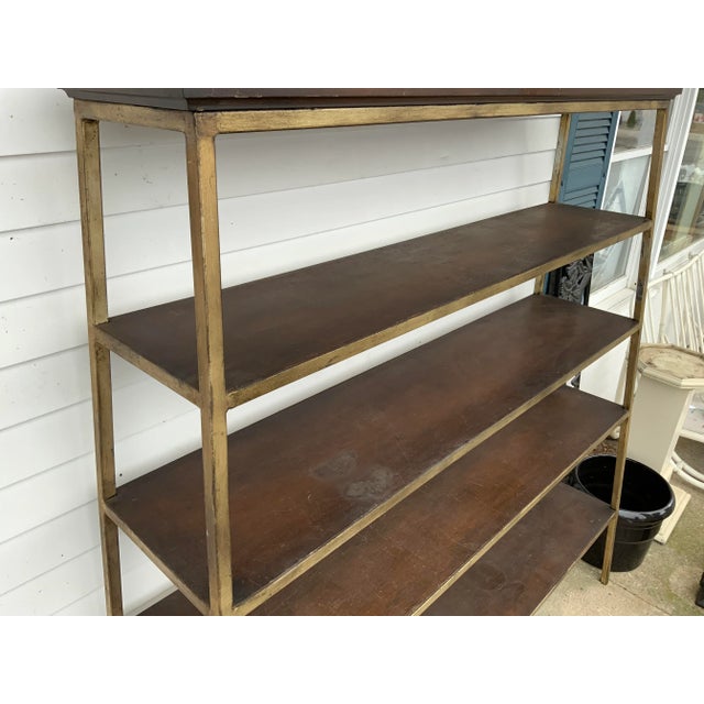 Rustic Mid 20th Century Rustic Industrial Self For Sale - Image 3 of 11