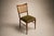 Set of Eight Brazilian Modern Dining Chairs in Caviúna, Cane & Warm Olive Mohair, 1960s For Sale - Image 13 of 18