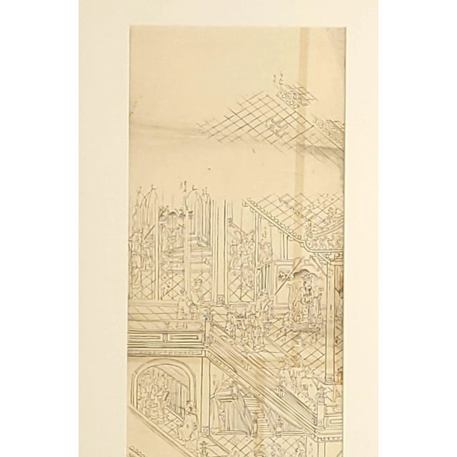 A 19th-century Japanese study for a screen.