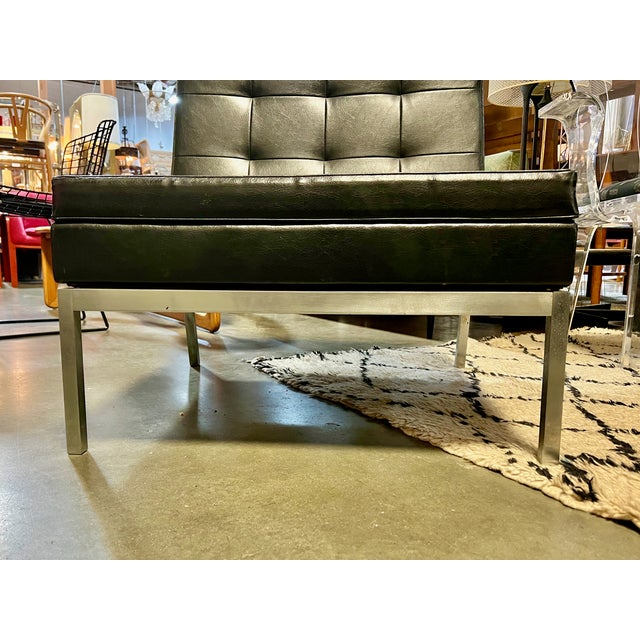 1960s Vintage Florence Knoll Living Room Model 65 Chrome Original