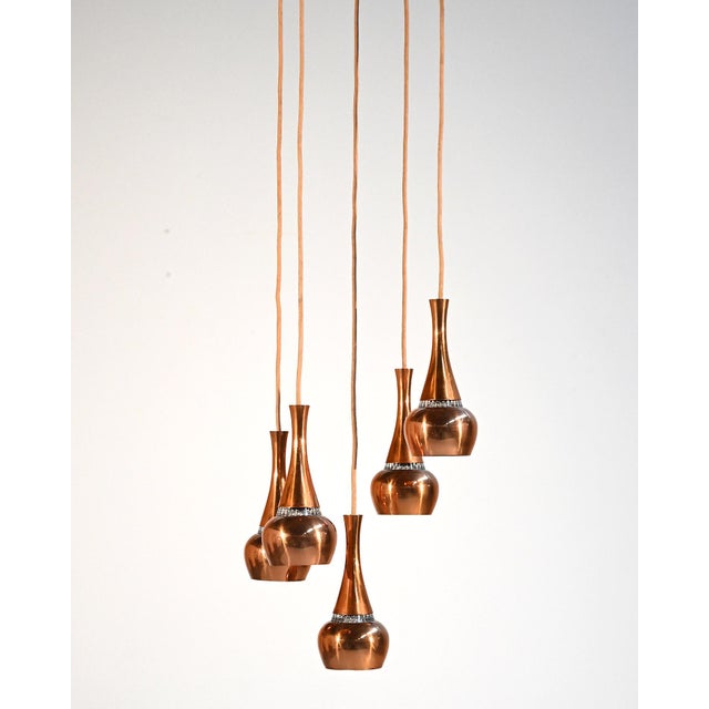 1960s Cascade Lamp attributed to Staff, 1960s For Sale - Image 5 of 14
