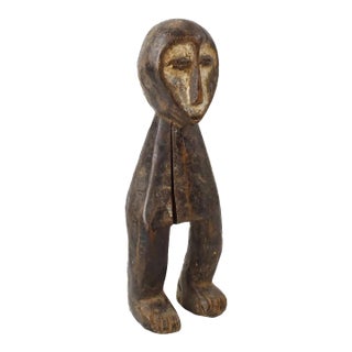 Early 20th Century Lega Warega Miniature Figure 11 Inch For Sale