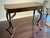 Jean Michel Frank Adolphe Chanaux Vintage Egyptian Revival Leather Top Console Table Desk With Winged Woman Caryatid Sphinx Base For Sale - Image 4 of 11