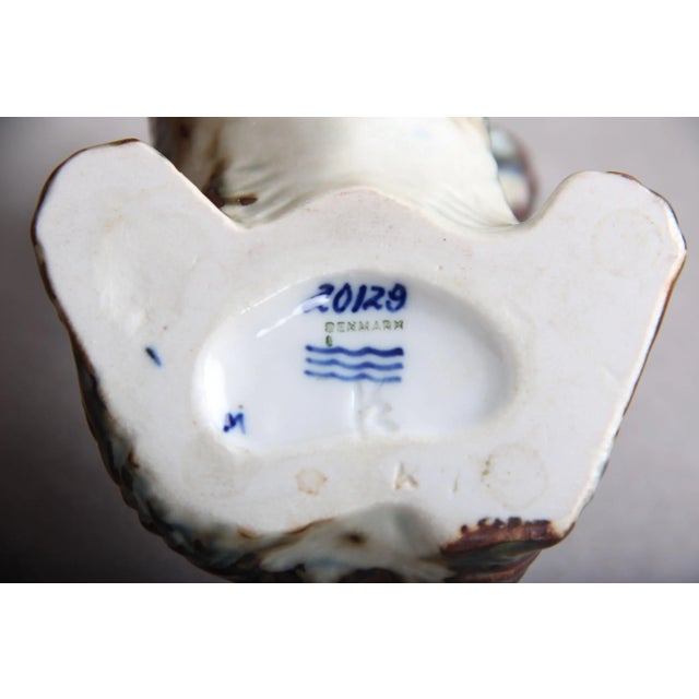 Model 20129 Dog Figurine by Knud Kyhn for Royal Copenhagen For Sale - Image 6 of 8