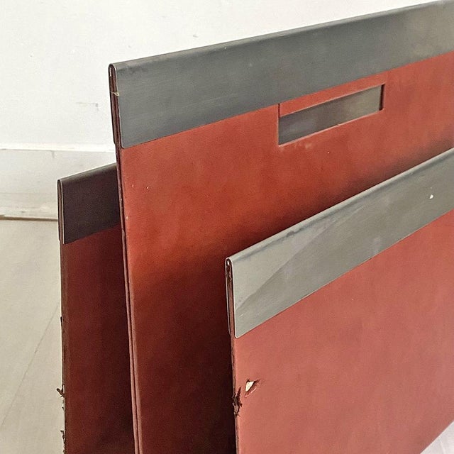 Vintage Magazine Rack, 1970s For Sale - Image 3 of 6
