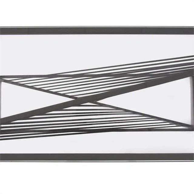 Optic Twist Console Table from Kenneth Ludwig Chicago For Sale In Chicago - Image 6 of 9