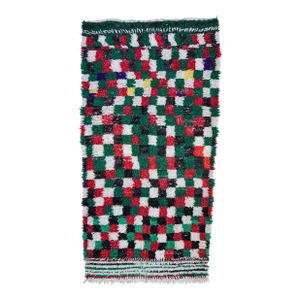 Mid 20th Century Vintage Moroccan Rug - 8' X 4'