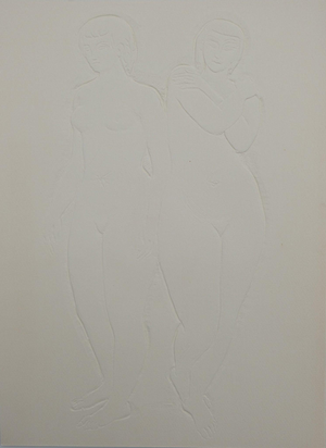 Antoniucci Volti, Femmes pulpeuses (Nude), Etching