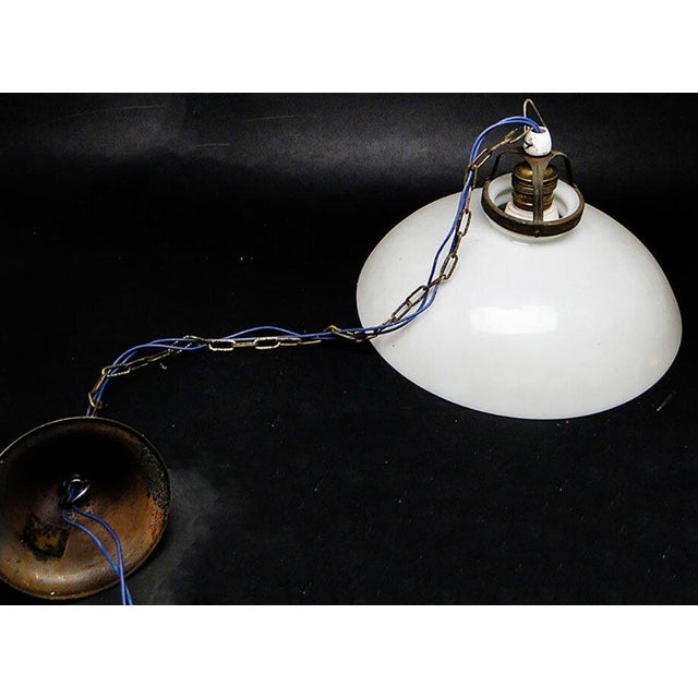 Art Deco Pendant Lamp, Poland, 1950s For Sale - Image 4 of 6