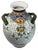 17+ In. Tall Chinese Jug Vase Stylized Blue Songbird, Fruit & Leaf Pattern For Sale - Image 15 of 18