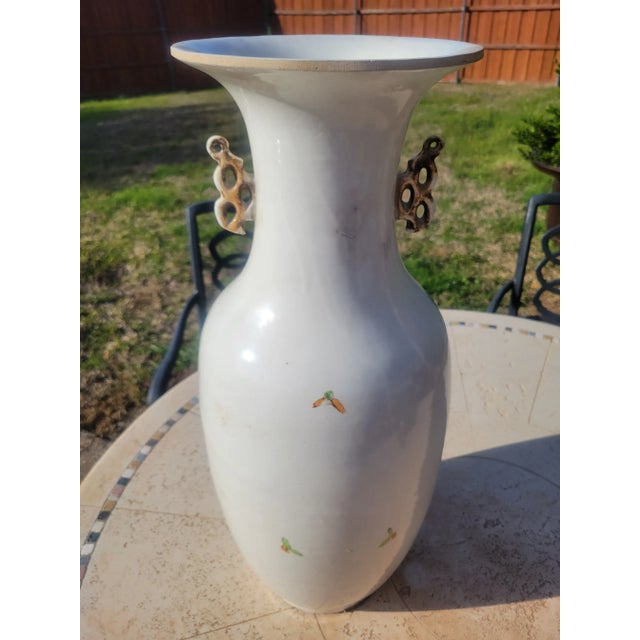 Mid 20th Century Asian Phoenix Tail Vase For Sale - Image 10 of 13