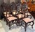 10 Portuguese Rococo Dining Chairs in Jacaranda Wood - 6 18th C. 4 20th C. For Sale - Image 13 of 15