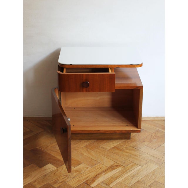 Vintage Bedside Tables, 1950s, Set of 2 For Sale - Image 6 of 14