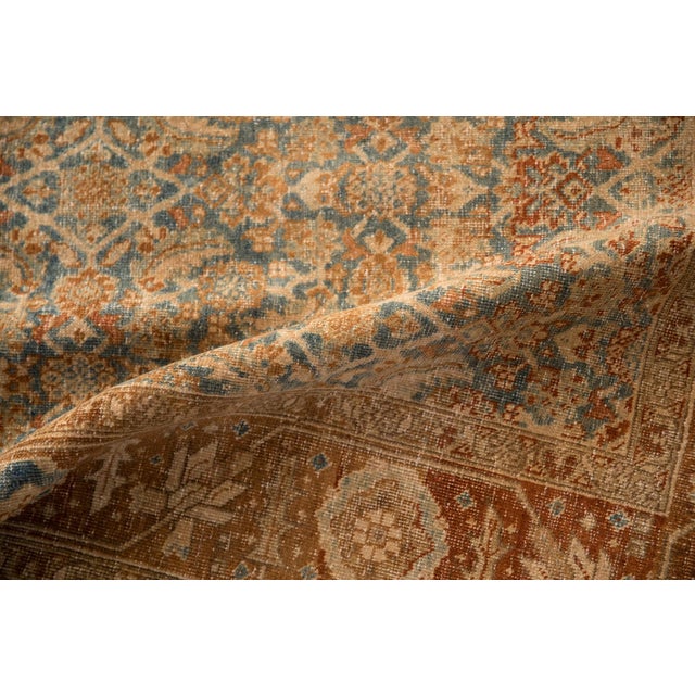 Old New House Vintage Distressed Bijar Rug Runner - 4'7" x 15'4" For Sale - Image 4 of 12