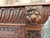Wood Antique English Country Oak Cupboard on Stand, 1730 For Sale - Image 7 of 18