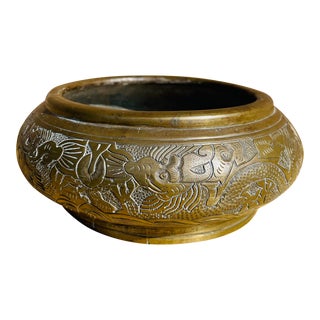Early 20th Century Chinese Bronze Censer For Sale