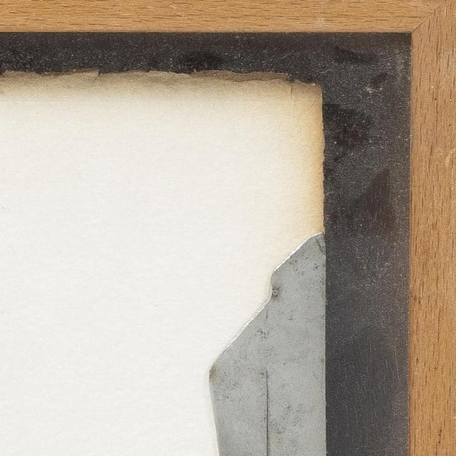 David De Almeida, Composition, 1989, Mixed Media on Paper For Sale - Image 4 of 6